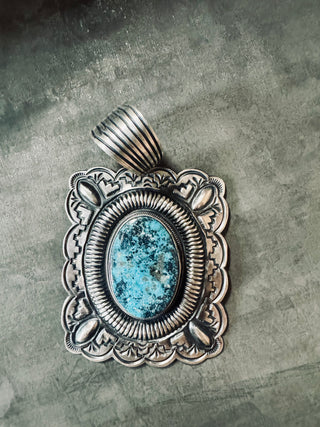 Large square pendant