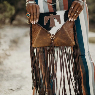 Thunderbird N' Free Cowhide Purse