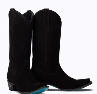 EMMA JANE- BLACK SUEDE BOOTS