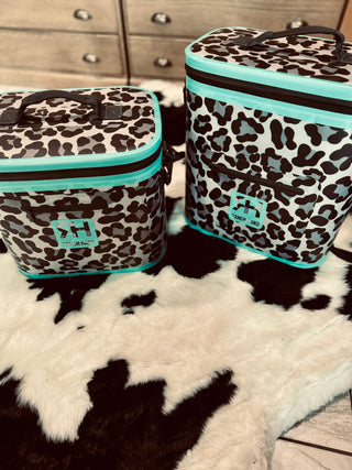 Ranch hand cooler-leopard