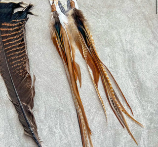 Glacier Feather Earrings