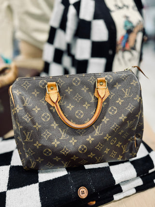 Louis Vuitton monogram speedy 30x1