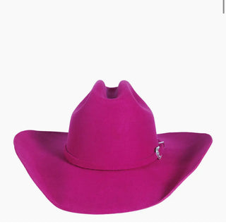 Pink Cattleman - Felt Cowboy Hat