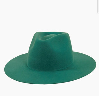 Teal Rancher - Felt Fedora Hat