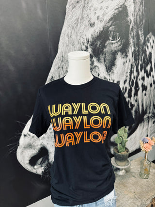 Waylon Graphic Tee Black