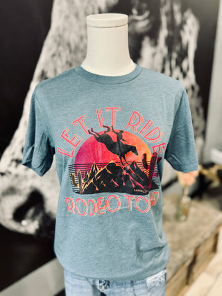 Let It Ride Rodeo Graphic Tee