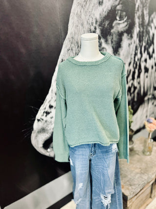 Sage Green Sweater