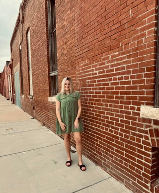 Short Green Dress